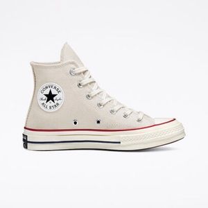 Converse high tops in vintage canvas 70 (Off white color). Size 5
